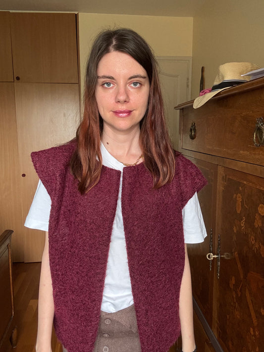 Veste sans manche Lucie