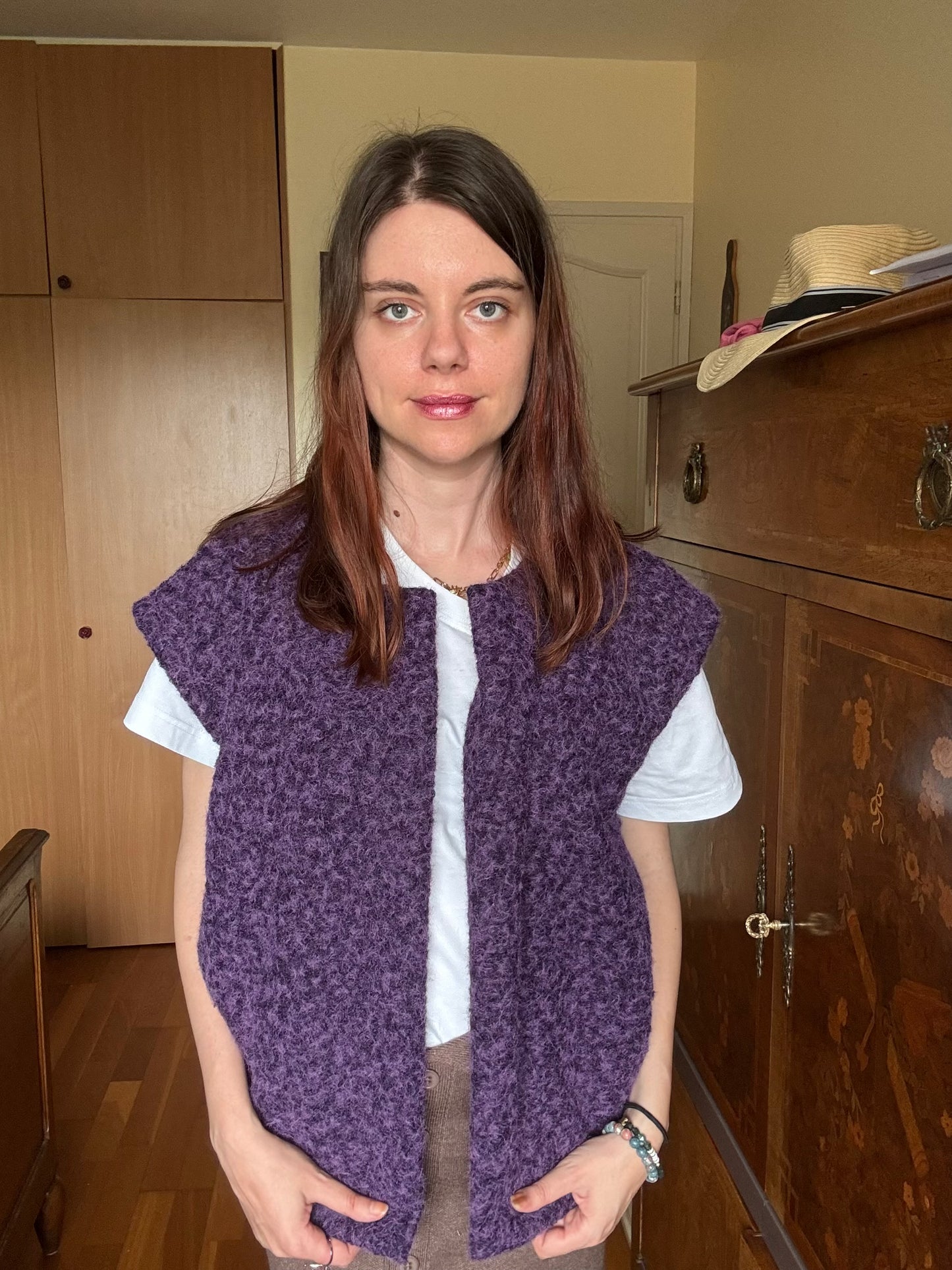 Veste sans manche Lucie